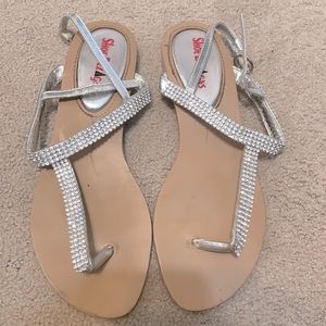 Sparkly sandals!